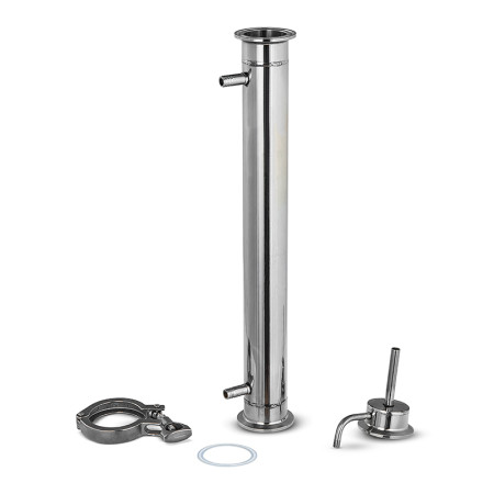 Shell-and-tube cooler "Aroma" with clamp 1,5 inches в Рязани