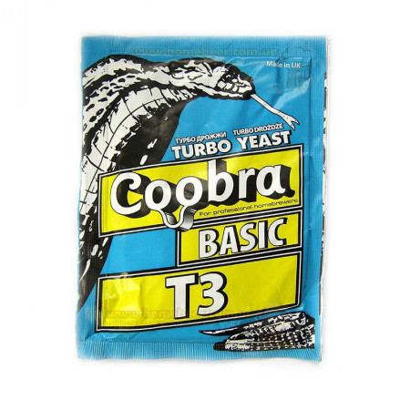Turbo yeast alcohol "COOBRA" BASIC T3 (90 gr) в Рязани