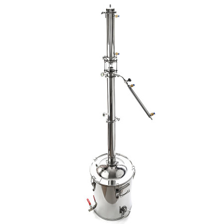 Packed distillation column 50/400/t with CLAMP (3 inches) в Рязани
