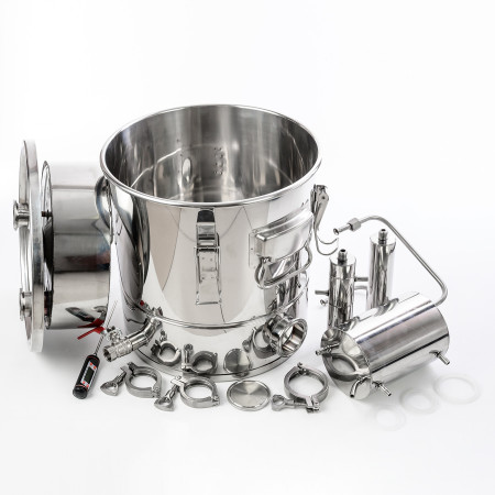 Double distillation apparatus 30/350/t with CLAMP 1,5 inches for heating element в Рязани