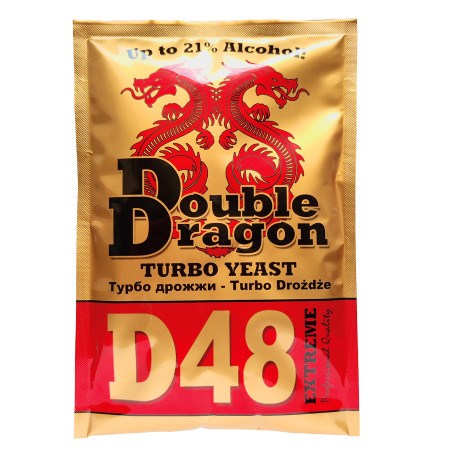 Turbo yeast alcohol "Double Dragon" D48 (132 gr) в Рязани