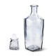 Бутылка (штоф) "Элегант" стеклянная 0,5 литра с пробкой  в Рязани