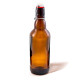Бутылка темная стеклянная с бугельной пробкой 0,5 литра в Рязани