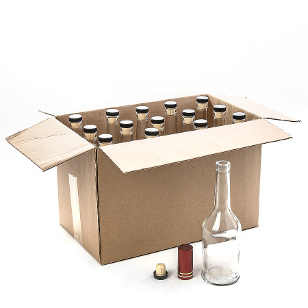 15 bottles of "Cognac" 0.5 l with Camus corks and caps в Рязани